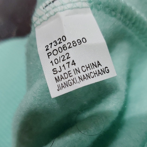 Nintendo 1993 Hal Laboratories Mint Green Graphic Sweatshirt Size Large Gamers - Picture 9 of 9